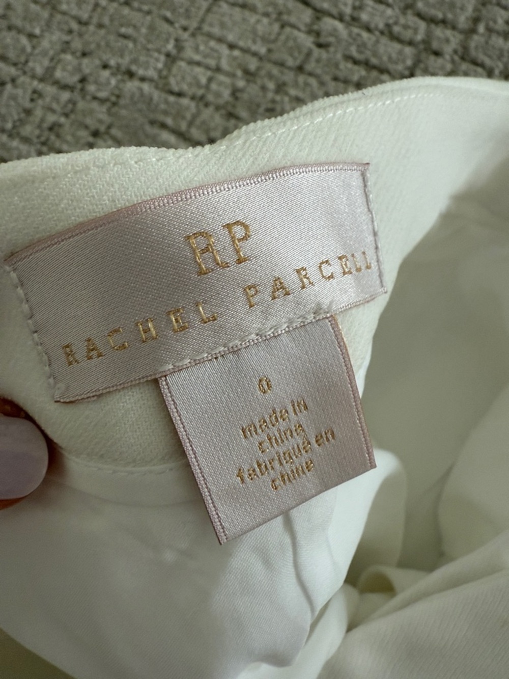 Rachel Parcell Ivory Tailored Pants - Picture 2 of 2